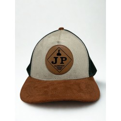 BONÉ JP BRANCO E MARRON