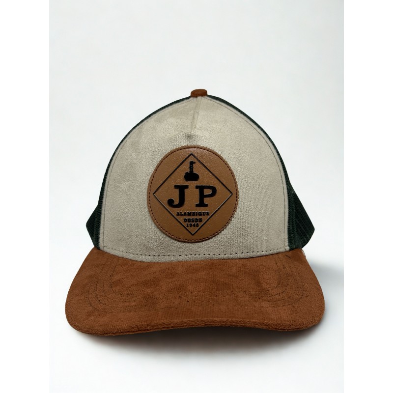 BONÉ JP BRANCO E MARRON