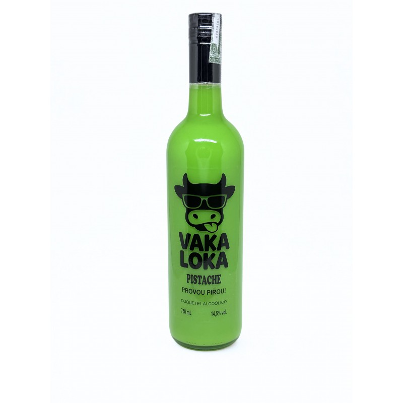 LICOR DE PISTACHE LEITE VAKA LOKA 750ML