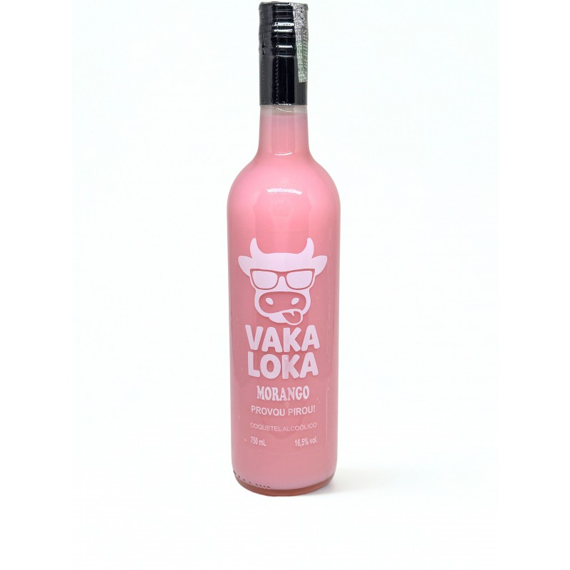 LICOR DE MORANGO VAKA LOKA 750ML